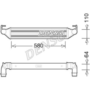 DENSO Ladeluftkühler DIT06002