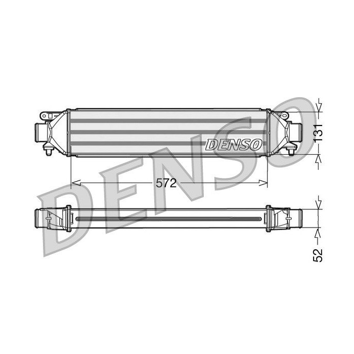 DENSO Ladeluftkühler DIT09107