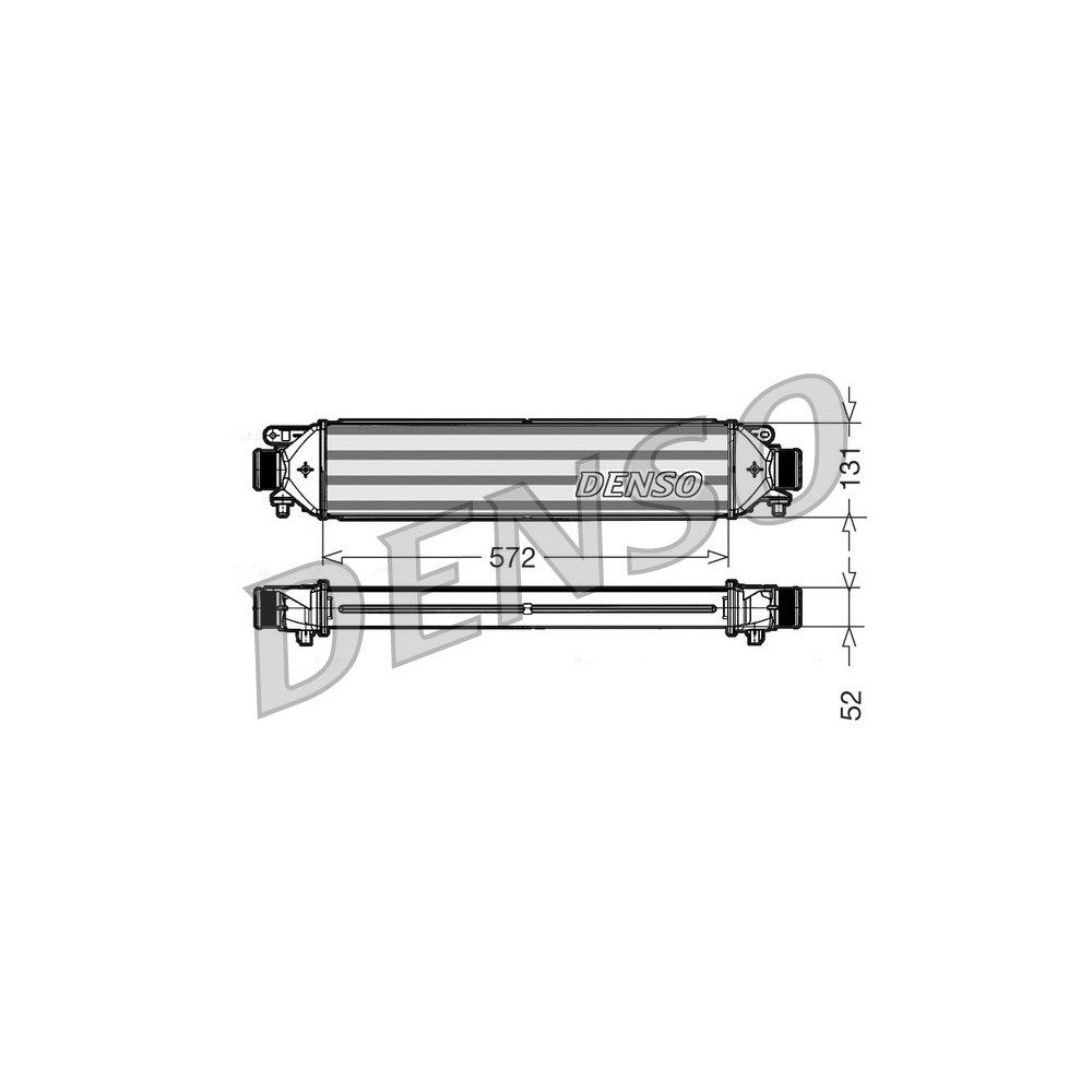 DENSO Ladeluftkühler DIT09109