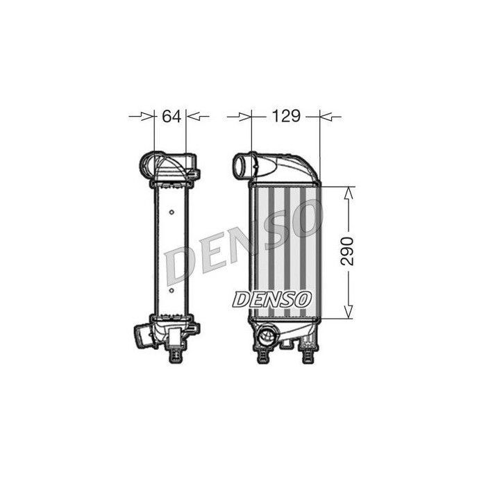DENSO Ladeluftkühler DIT09110