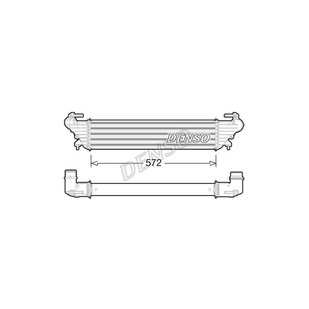 DENSO Ladeluftkühler DIT09114