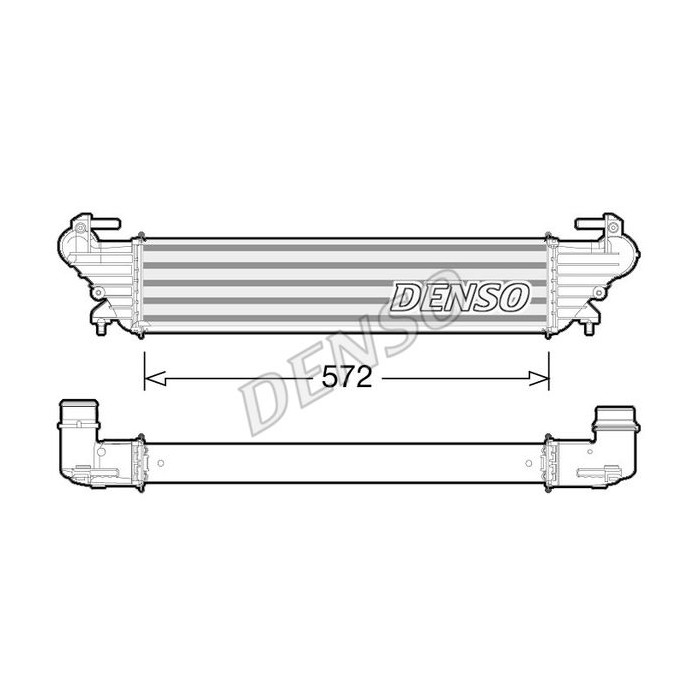DENSO Ladeluftkühler DIT09114