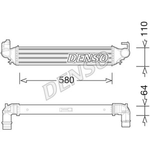 DENSO Ladeluftkühler DIT09117