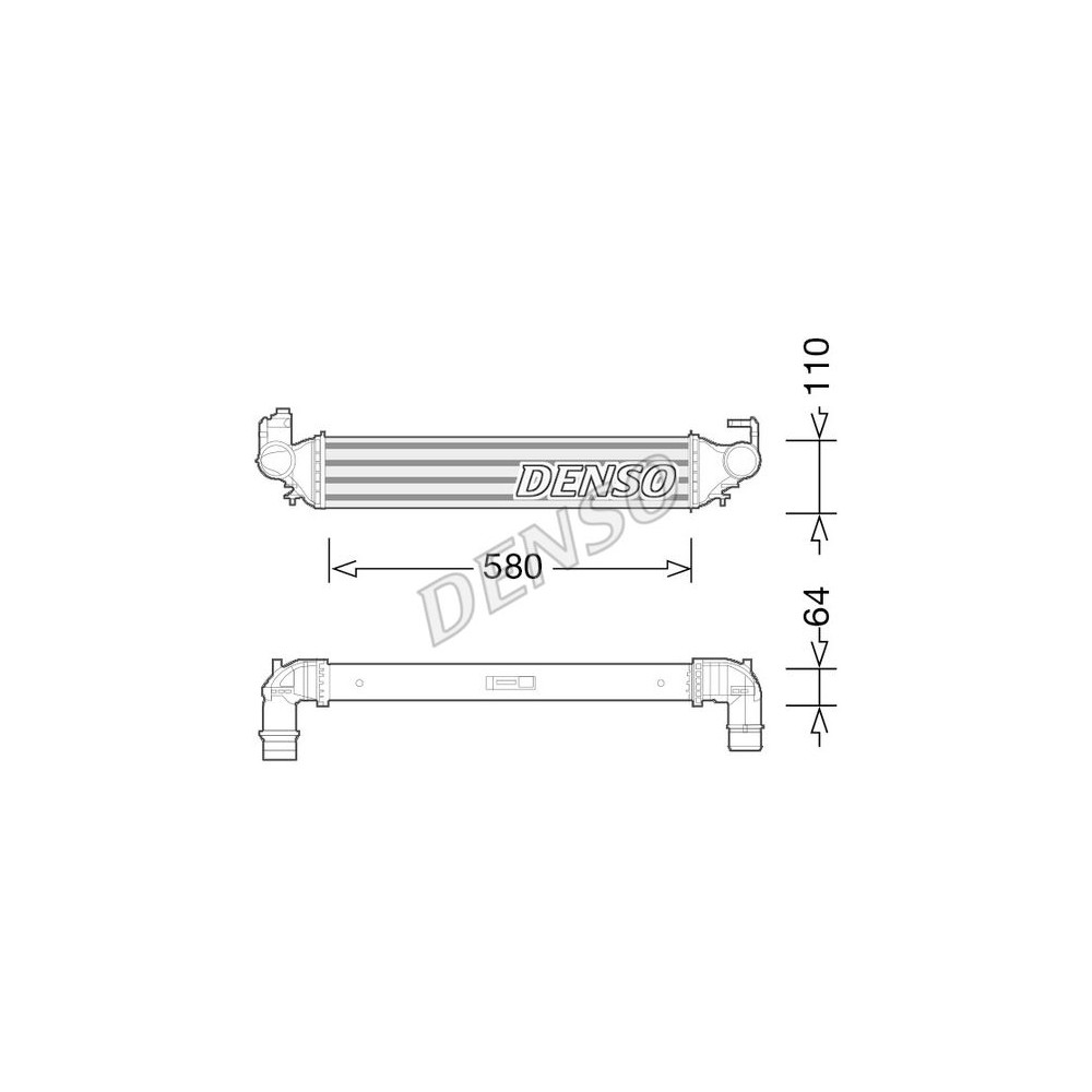 DENSO Ladeluftkühler DIT09117