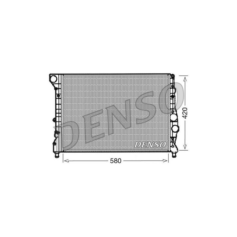DENSO Kühler, Motorkühlung DRM01001