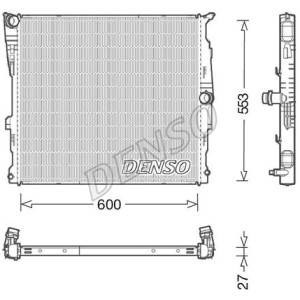 DENSO Kühler, Motorkühlung DRM05008