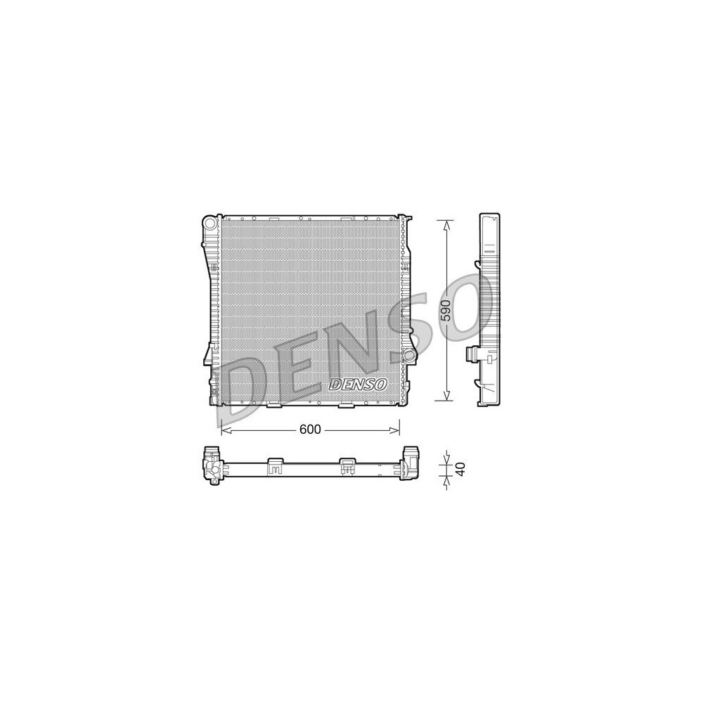 DENSO Kühler, Motorkühlung DRM05114