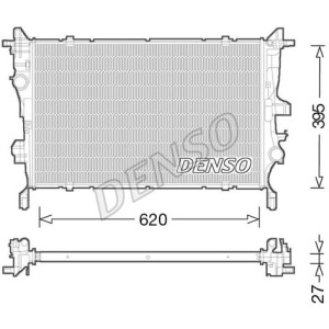 DENSO Kühler, Motorkühlung DRM09045