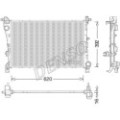 DENSO Kühler, Motorkühlung DRM09046