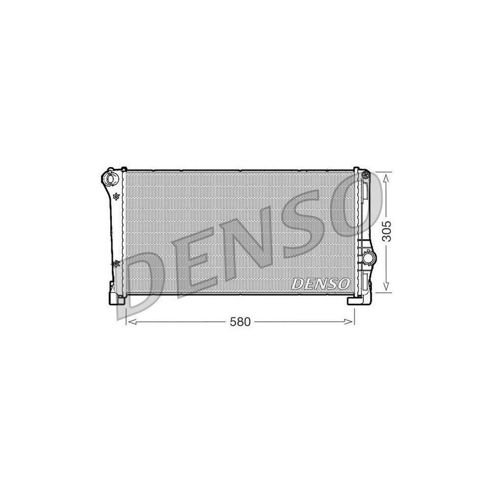 DENSO Kühler, Motorkühlung DRM09104
