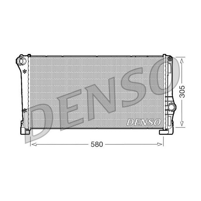 DENSO Kühler, Motorkühlung DRM09104