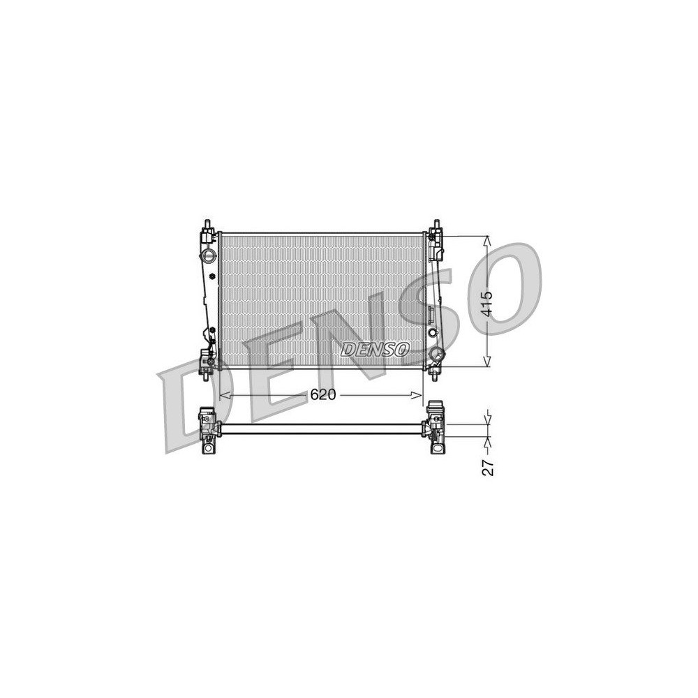 DENSO Kühler, Motorkühlung DRM09111