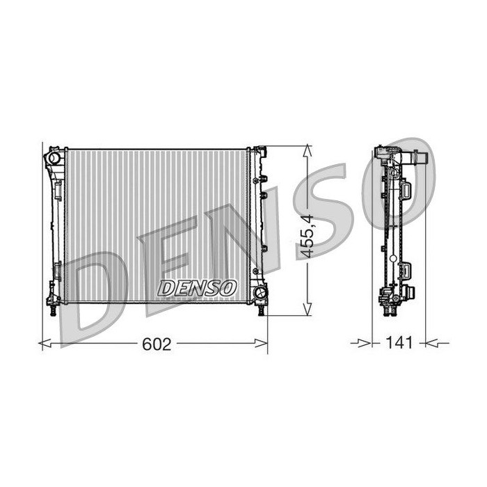 DENSO Kühler, Motorkühlung DRM09160