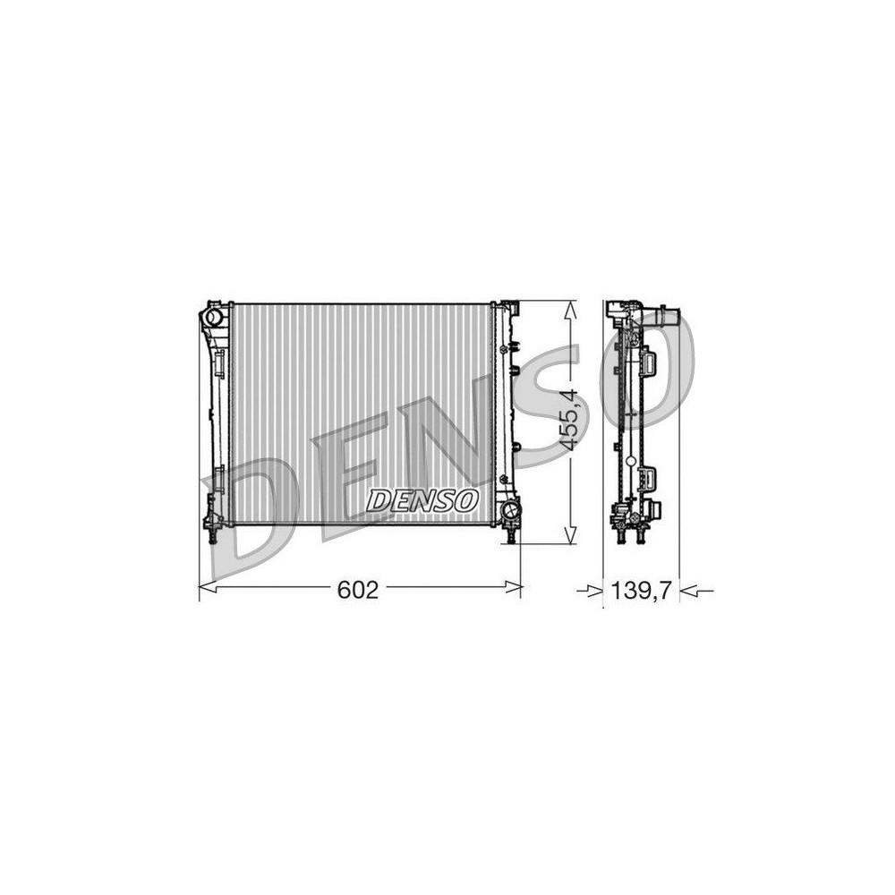 DENSO Kühler, Motorkühlung DRM09162