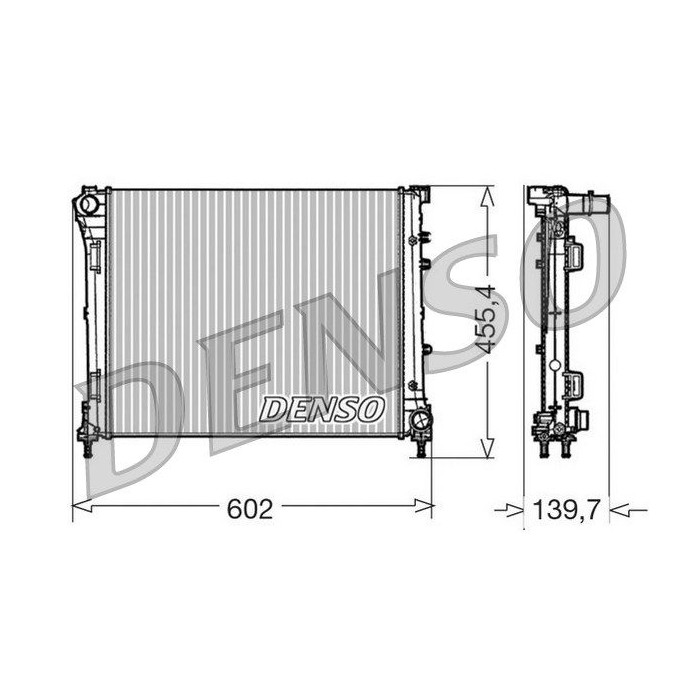 DENSO Kühler, Motorkühlung DRM09162