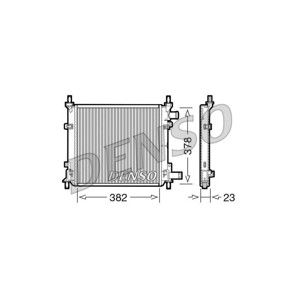 DENSO Kühler, Motorkühlung DRM10060