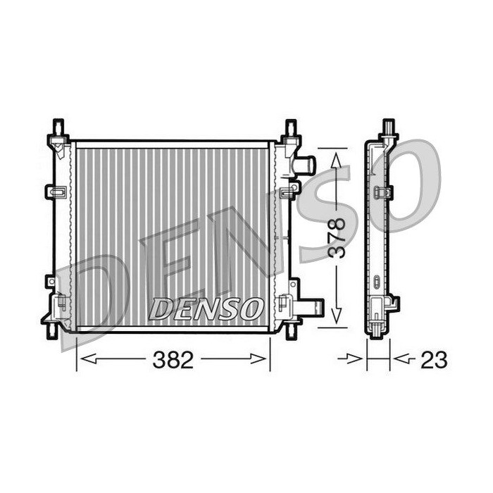 DENSO Kühler, Motorkühlung DRM10060