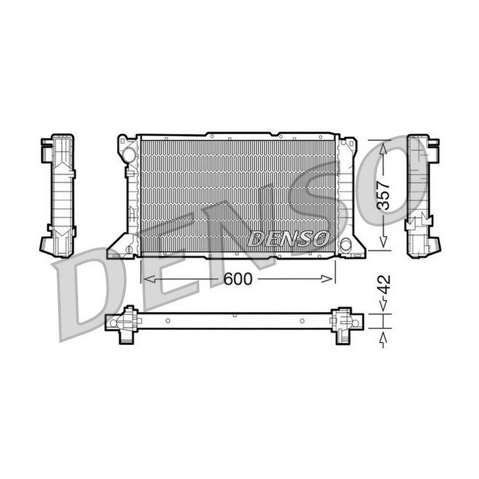 DENSO Kühler, Motorkühlung DRM10100