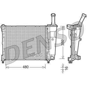 DENSO Kühler, Motorkühlung DRM13016