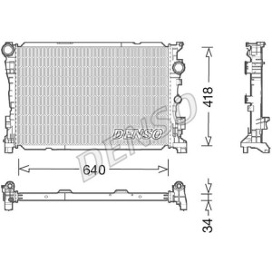 DENSO Kühler, Motorkühlung DRM17047