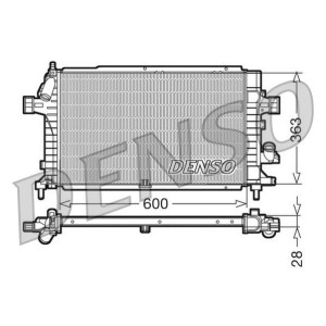 DENSO Kühler, Motorkühlung DRM20100