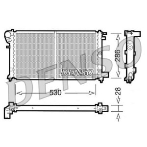 DENSO Kühler, Motorkühlung DRM21004