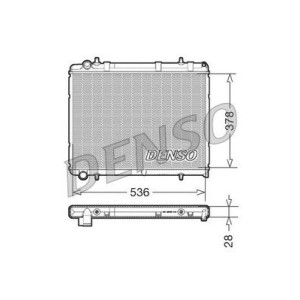 DENSO Kühler, Motorkühlung DRM21035