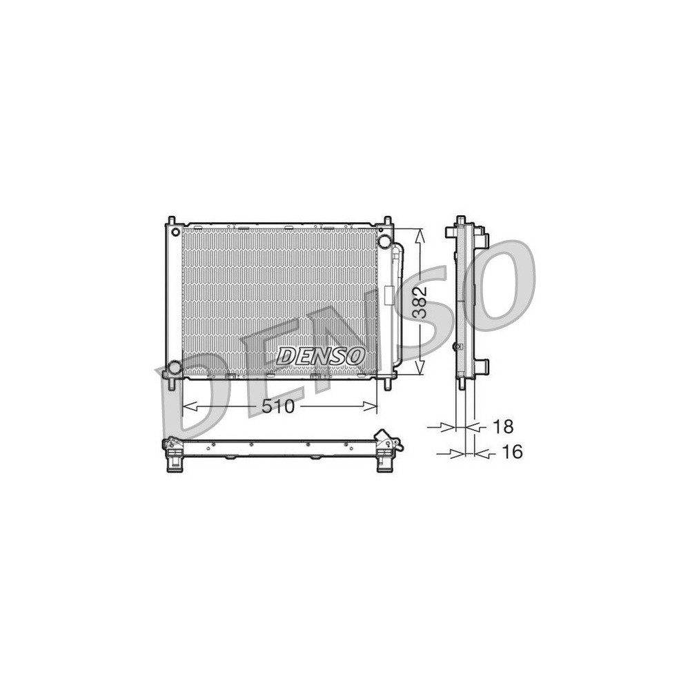DENSO Kühlmodul DRM23100