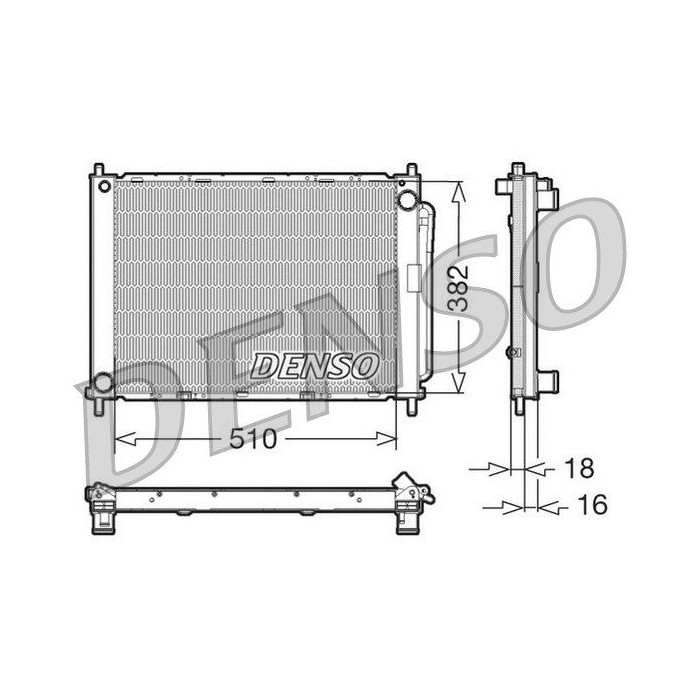 DENSO Kühlmodul DRM23100