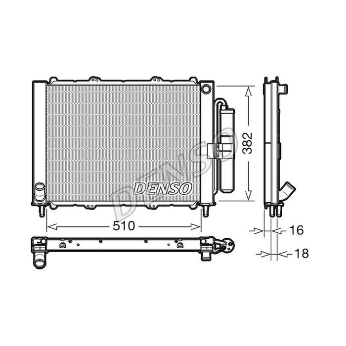 DENSO Kühlmodul DRM23103