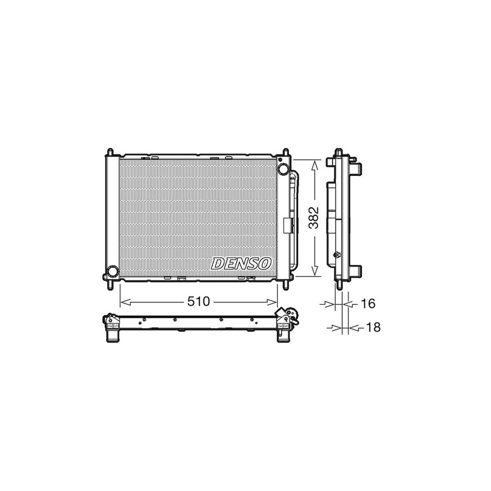 DENSO Kühlmodul DRM23104