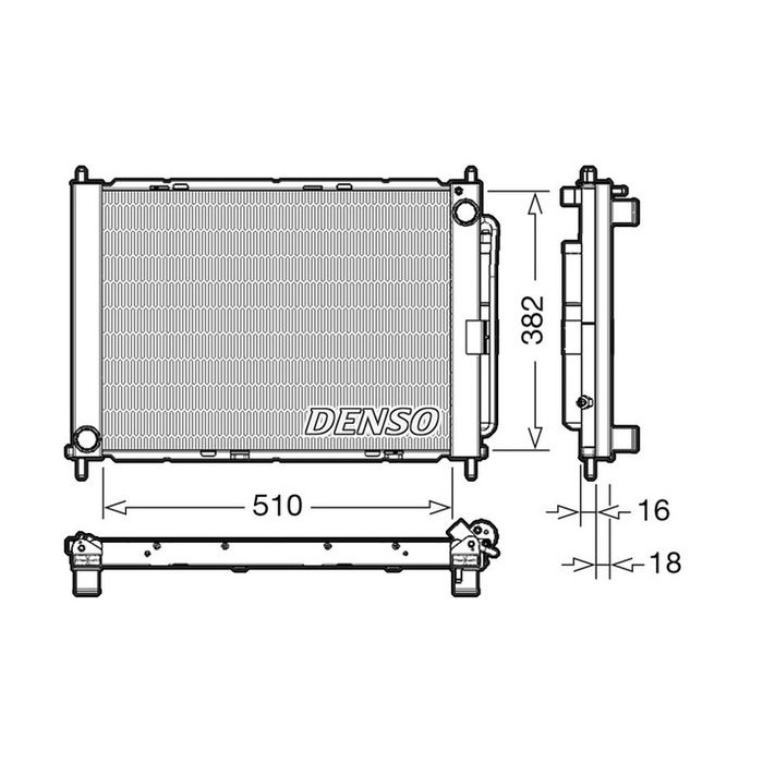 DENSO Kühlmodul DRM23104