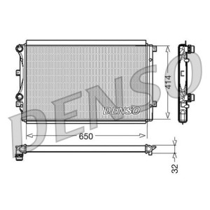 DENSO Kühler, Motorkühlung DRM32015