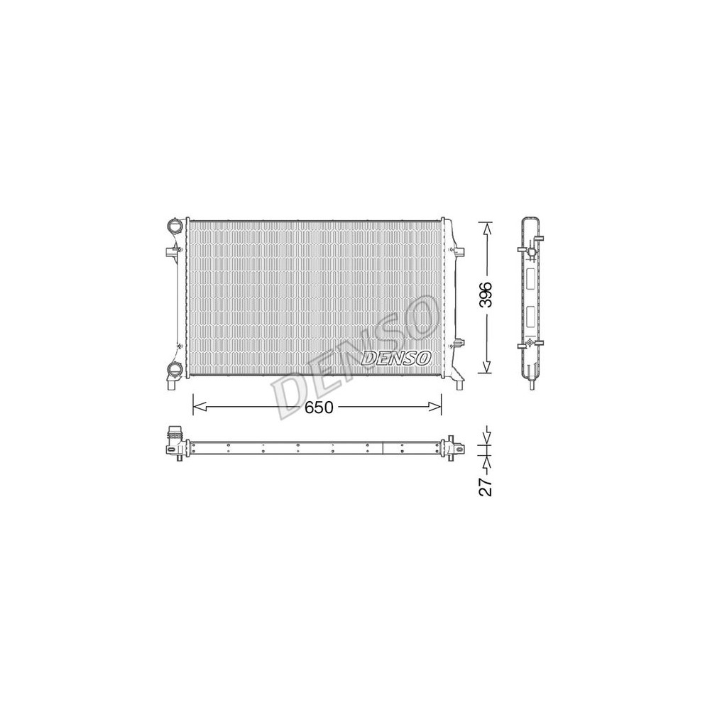 DENSO Kühler, Motorkühlung DRM32045