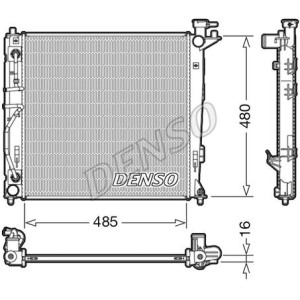 DENSO Kühler, Motorkühlung DRM41007
