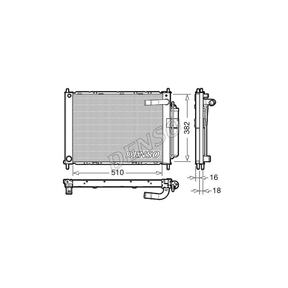 DENSO Kühlmodul DRM46101