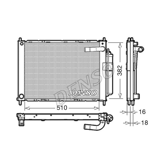 DENSO Kühlmodul DRM46101