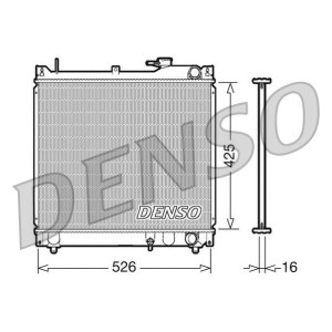 DENSO Kühler, Motorkühlung DRM47015