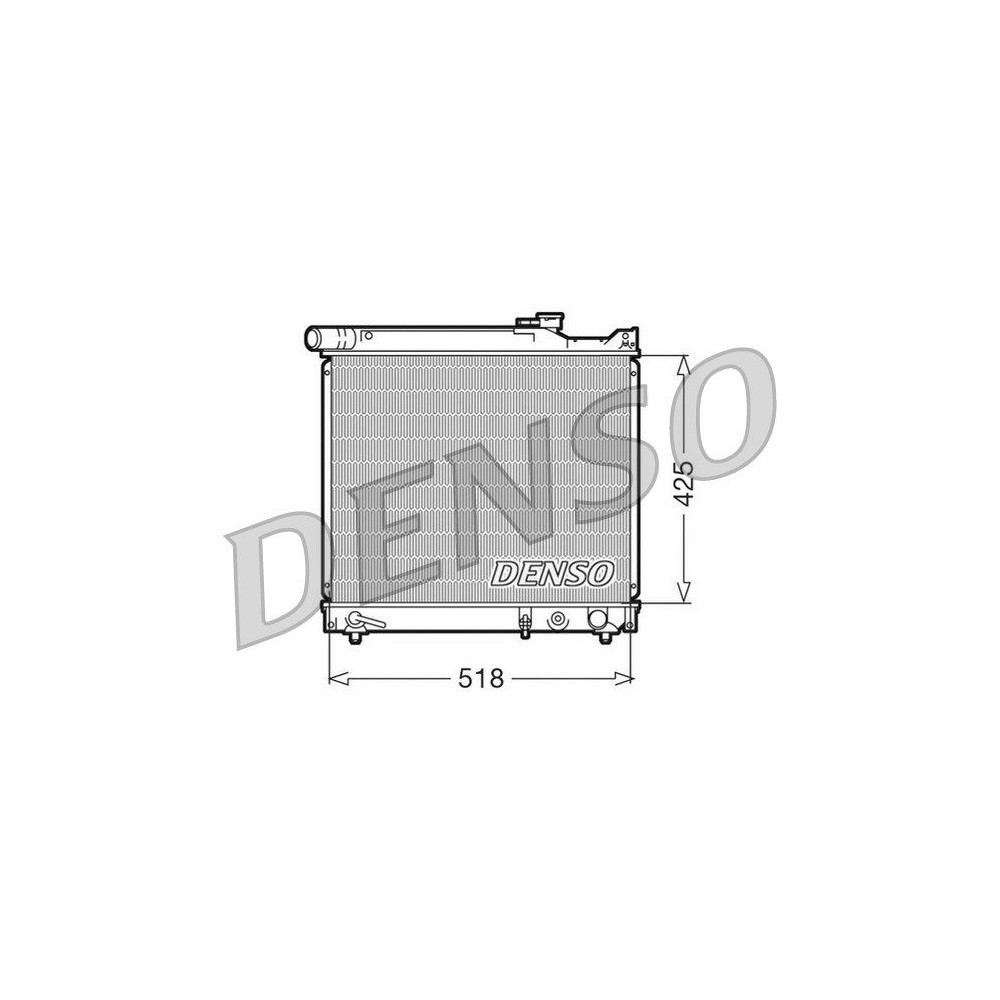 DENSO Kühler, Motorkühlung DRM47012
