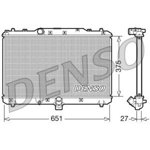 DENSO Kühler, Motorkühlung DRM47022