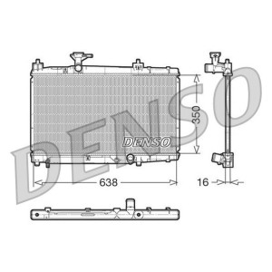DENSO Kühler, Motorkühlung DRM50007