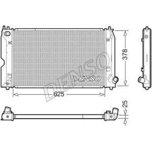 DENSO Kühler, Motorkühlung DRM50119