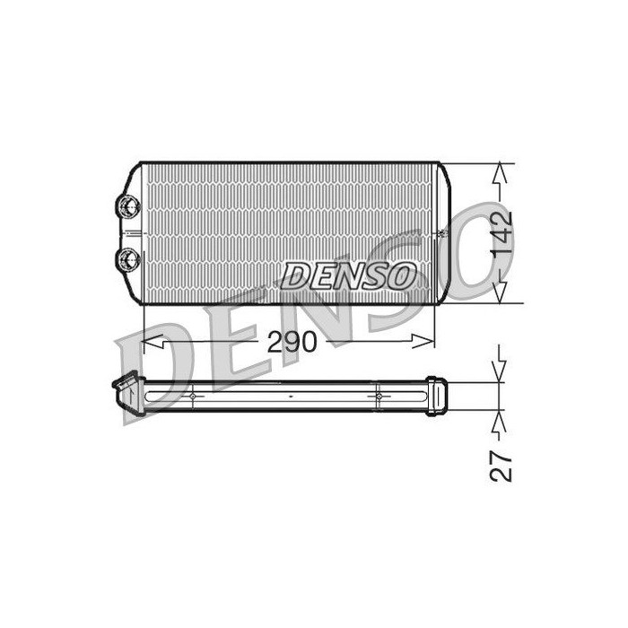DENSO Wärmetauscher, Innenraumheizung DRR07005