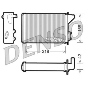 DENSO Wärmetauscher, Innenraumheizung DRR09040