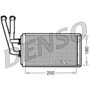 DENSO Wärmetauscher, Innenraumheizung DRR09100