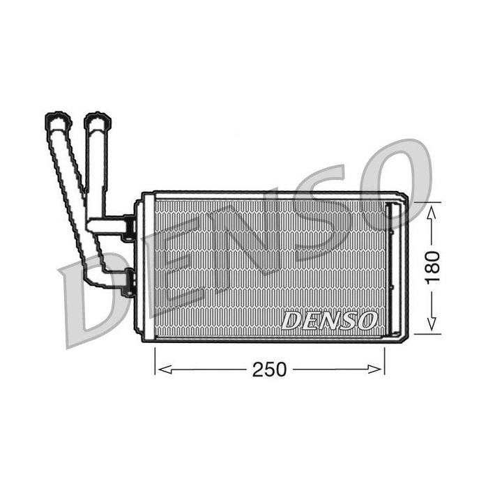 DENSO Wärmetauscher, Innenraumheizung DRR09100