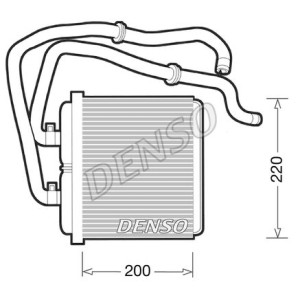 DENSO Wärmetauscher, Innenraumheizung DRR12003