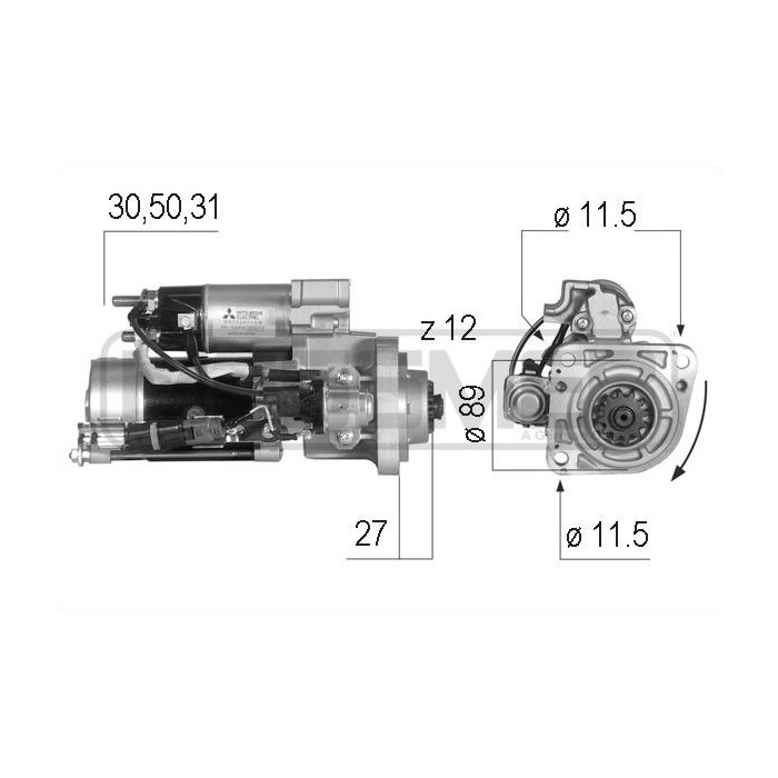 ERA OEM Starter 220556