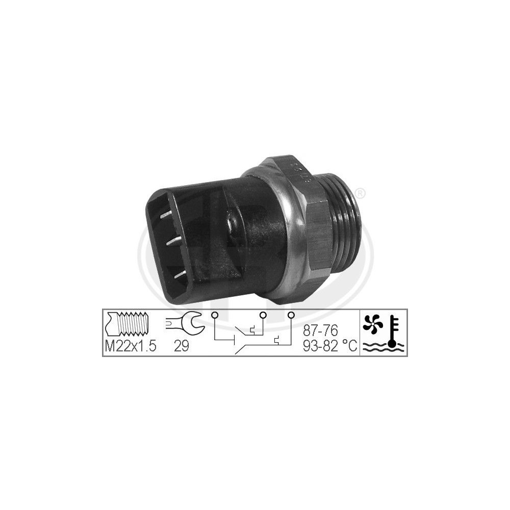 ERA OEM Temperaturschalter, Kühlerlüfter 330212