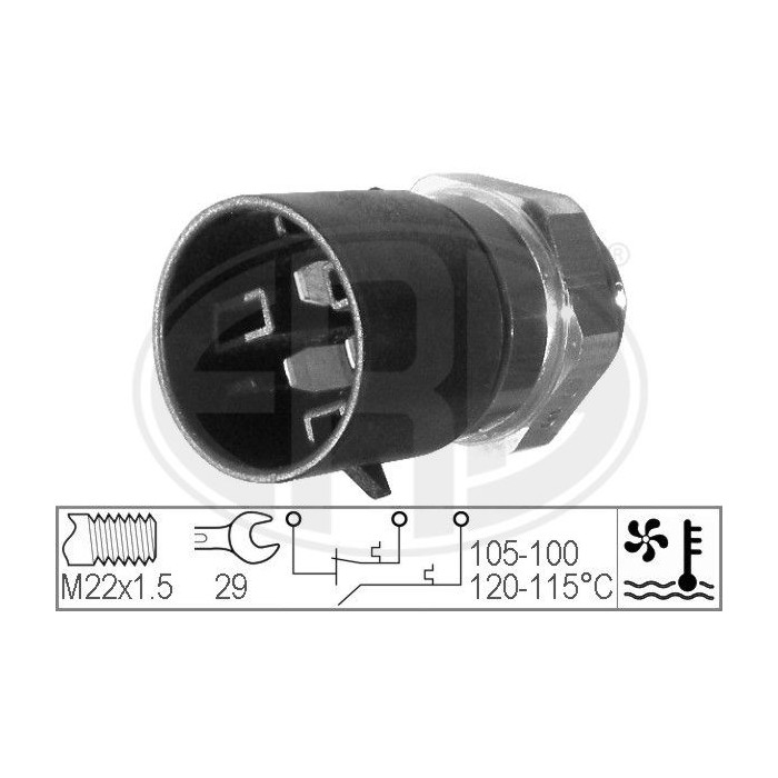 ERA OEM Temperaturschalter, Kühlerlüfter 330220